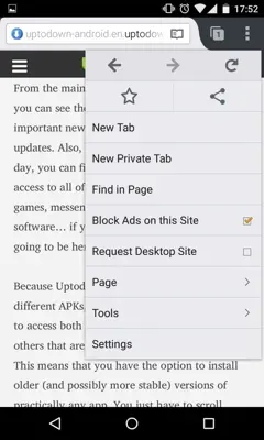 Adblock Browser android App screenshot 5