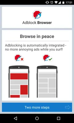 Adblock Browser android App screenshot 7